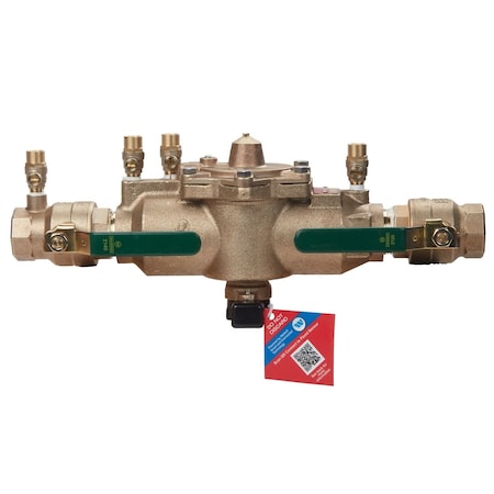 Watts 1-1/4 In Lead-Free Reduced Pressure Zone Backflow Preventer Assembly 88004113